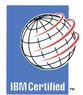 IBM certification emblem with grid globe